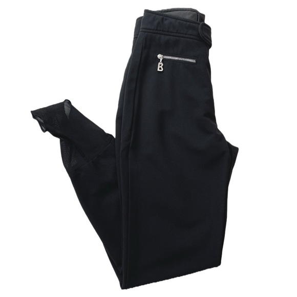 Bogner Pants - Vintage Bogner Stirrup Ski Pants, Black, Size 8